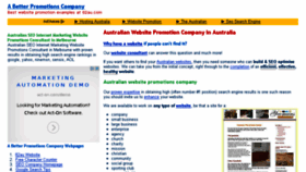 What 82au.com website looked like in 2014 (9 years ago)