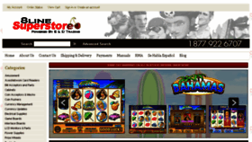 What 8linesuperstore.com website looked like in 2014 (9 years ago)