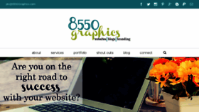 What 8550graphics.com website looked like in 2015 (8 years ago)