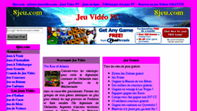 What 8jeu.com website looked like in 2016 (7 years ago)