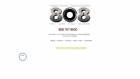 What 808.pictures website looked like in 2017 (6 years ago)