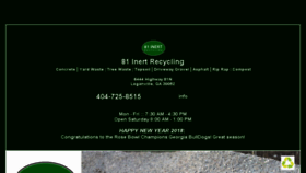 What 81inertrecycling.com website looked like in 2018 (6 years ago)