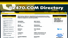 What 82470.com website looked like in 2018 (5 years ago)