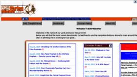 What 828ministries.com website looked like in 2018 (5 years ago)