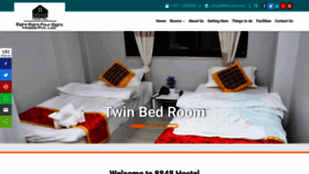 What 8848hostel.com website looked like in 2019 (4 years ago)
