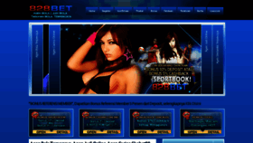 What 828bet.com website looked like in 2019 (5 years ago)