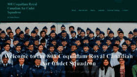 What 808cadets.com website looked like in 2019 (4 years ago)
