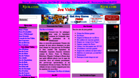 What 8jeu.com website looked like in 2020 (4 years ago)