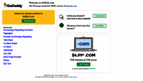 What 818222.com website looked like in 2020 (4 years ago)