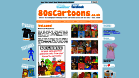 What 80scartoons.co.uk website looked like in 2020 (3 years ago)