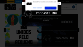 What 89fm.com.br website looked like in 2020 (3 years ago)