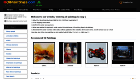 What 86oilpaintings.com website looked like in 2020 (3 years ago)