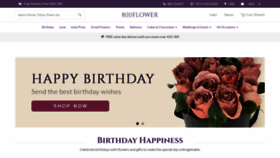 What 800flower.ae website looked like in 2020 (3 years ago)