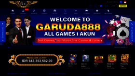 What 888garuda.club website looked like in 2020 (3 years ago)