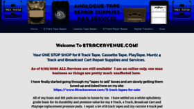 What 8trackavenue.com website looked like in 2020 (3 years ago)