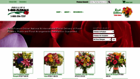 What 800florals.com website looked like in 2021 (3 years ago)
