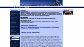 What 8000ers.com website looked like in 2021 (2 years ago)