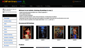 What 86oilpaintings.com website looked like in 2021 (2 years ago)