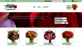 What 800florals.com website looked like in 2022 (2 years ago)