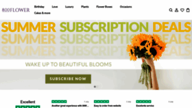 What 800flower.ae website looked like in 2022 (1 year ago)