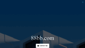 What 88bb.com website looked like in 2022 (1 year ago)