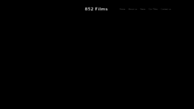 What 852films.com website looked like in 2023 (This year)