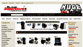 What 8linesuperstore.com website looked like in 2011 (12 years ago)