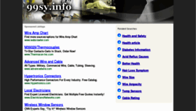 What 99sy.info website looked like in 2012 (12 years ago)