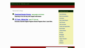 What 942xb.com website looked like in 2012 (11 years ago)