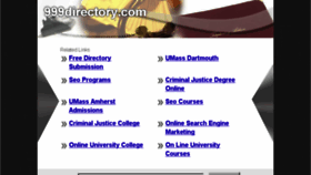 What 999directory.com website looked like in 2014 (10 years ago)