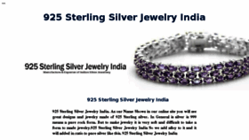 What 925sterlingsilverjewelryindia.com website looked like in 2015 (8 years ago)