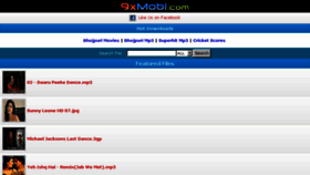 What 9xmobi.com website looked like in 2016 (8 years ago)
