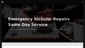 What 911websiterepair.com website looked like in 2016 (8 years ago)