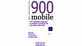 What 900mobile.com website looked like in 2016 (8 years ago)