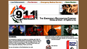 What 911unity.com website looked like in 2016 (7 years ago)