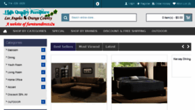 What 999furniture.com website looked like in 2016 (7 years ago)