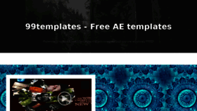 What 99templates.net website looked like in 2017 (7 years ago)