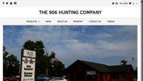 What 906hunt.com website looked like in 2017 (6 years ago)