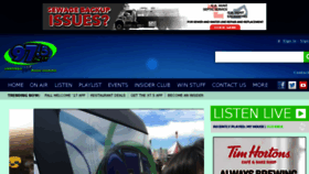 What 975now.com website looked like in 2017 (6 years ago)