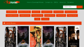 What 9xmovies.info website looked like in 2017 (6 years ago)