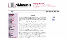 What 9manuals.com website looked like in 2017 (8 years ago)