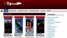 What 9xmovies.club website looked like in 2017 (6 years ago)
