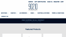 What 90210kitchenbath.com website looked like in 2018 (6 years ago)