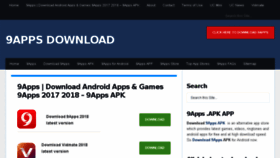 What 9appsapkapp.in website looked like in 2018 (6 years ago)
