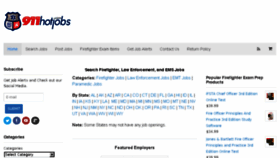 What 911hotjobs.com website looked like in 2018 (6 years ago)