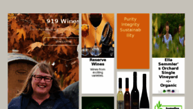 What 919wines.com.au website looked like in 2018 (6 years ago)