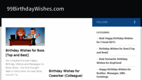 What 99birthdaywishes.com website looked like in 2018 (5 years ago)