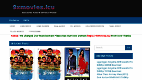 What 9xmovies.icu website looked like in 2018 (5 years ago)