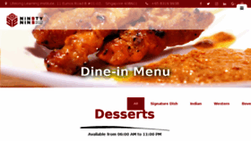 What 99bistro.com website looked like in 2018 (5 years ago)