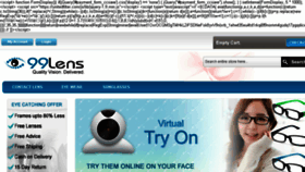 What 99lens.com website looked like in 2018 (5 years ago)